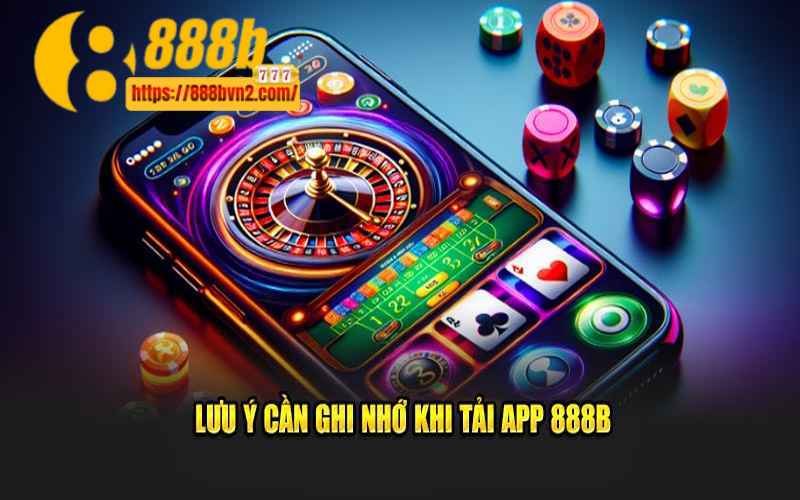 Những lưu ý khi tải app 888B tránh gặp sự cố ngoài ý muốn